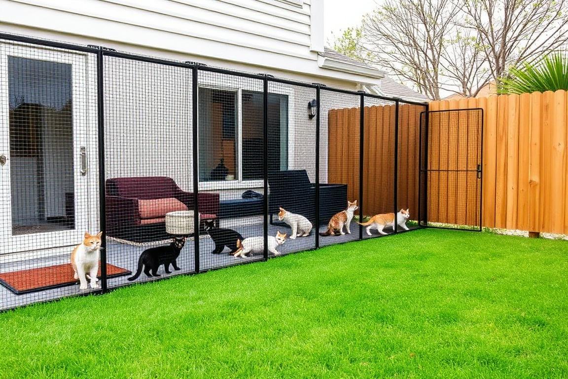 Outdoor Cat Enclosures